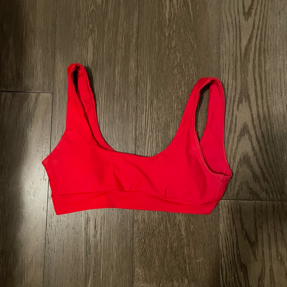 RED BIKINI TOP ❤️❤️❤️ only worn once! In perfect condition!